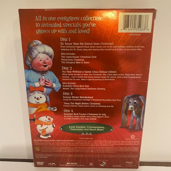 Christmas classics Dvd 4 disc set - Picture 2 of 7